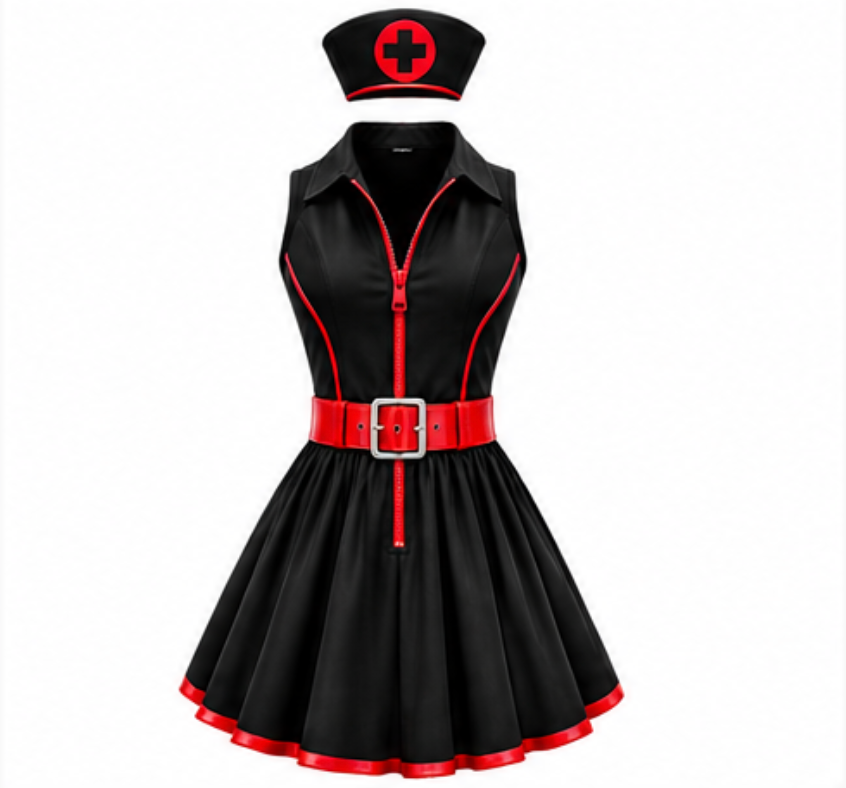 Halloween Dark Nurse Costume
