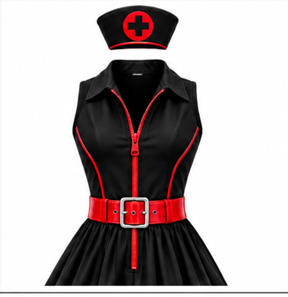 Halloween Dark Nurse Costume